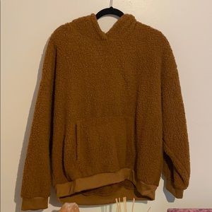 TEDDY BEAR SHERPA HOODIE!